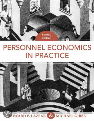 Summary Personnel Economics in Practice by Lazear&Gibbs