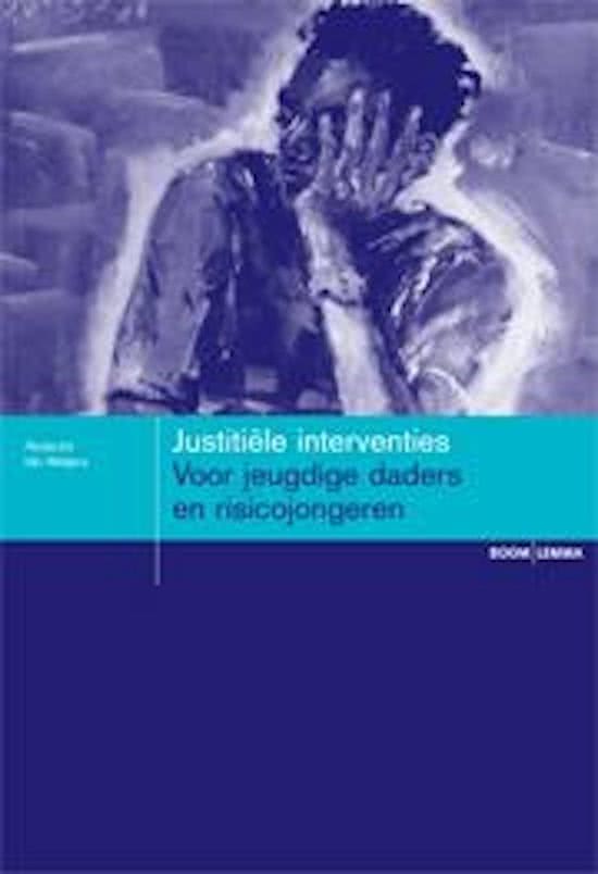 samenvatting van Justitiele interventies