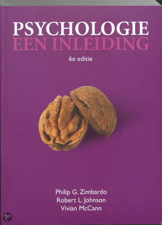 Psychologie; een inleiding, Zimbardo, Johnson & Mccan. 6e editie