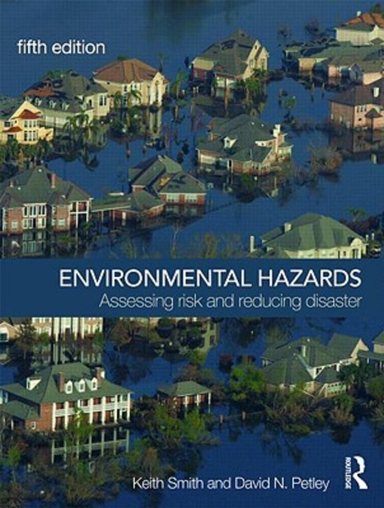 Environmental Hazards - Notable Academics Statistics and References For Exam (Extra Reading)
