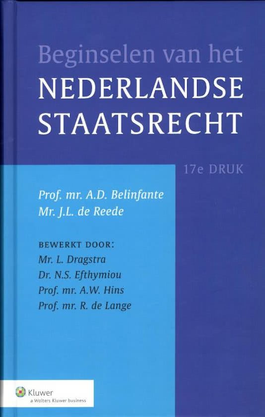 Beginselen van de Democratische Rechtsstaat 23/24 Universiteit Leiden