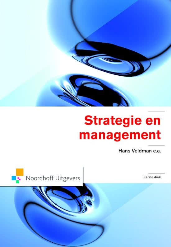 Hans Veldman - Strategie en management H3,4,5,8 