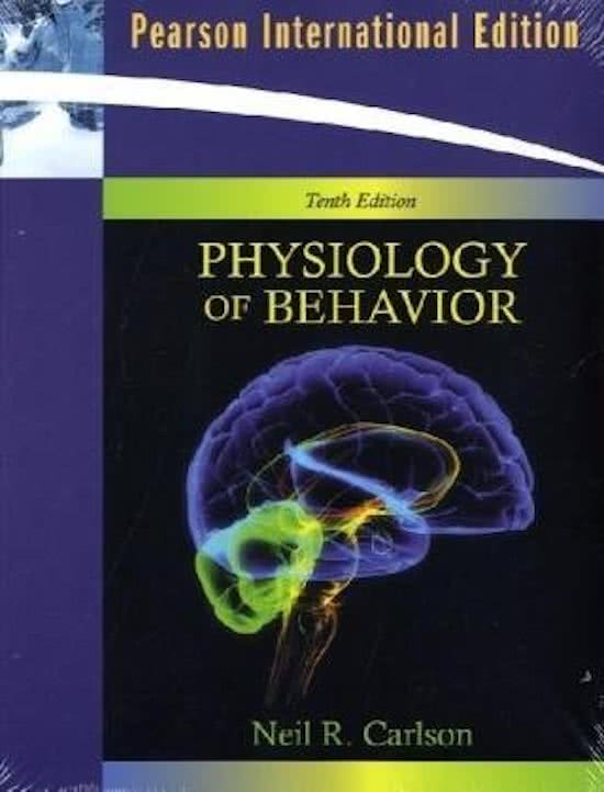 Physiology Of Behavior
