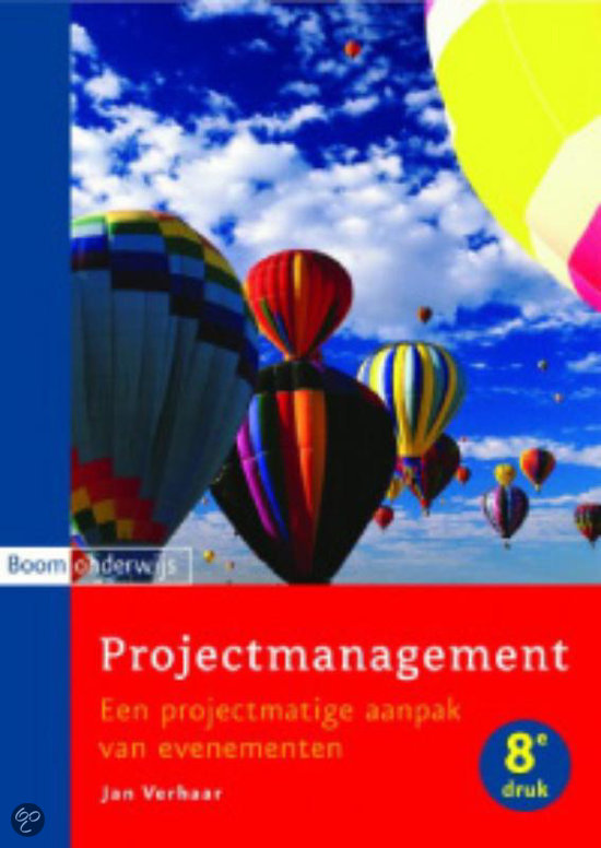 Samenvatting gehele boek Een professionele aanpak van evenementen, Projectmanagement