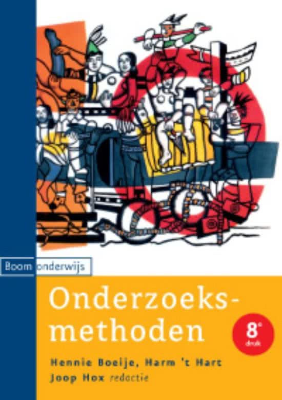 Methoden en Technieken 1 literatuur samenvatting - week 1 t/m 3