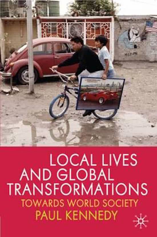 Local lives and global transformations summary