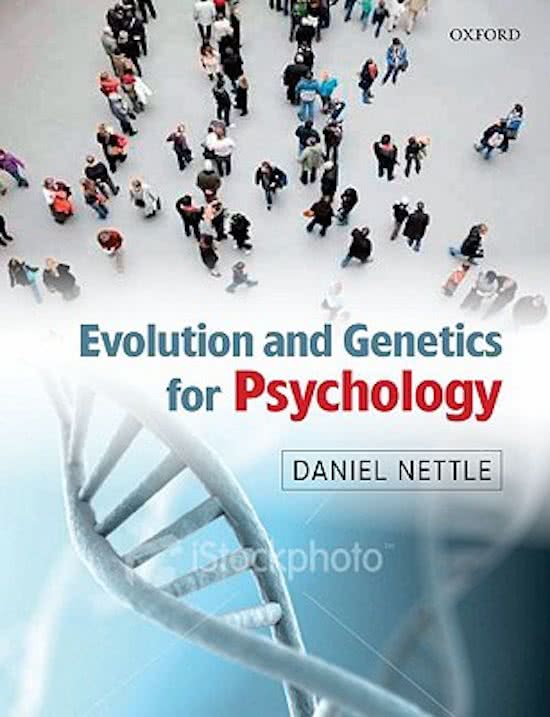 Evolution and Genetics for Psychology