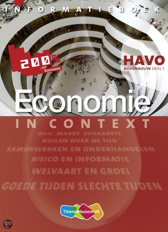 Economie in Context 1 Havo Informatieboek