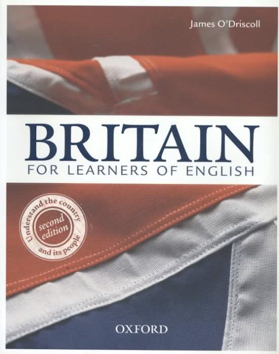 Summary British Studies, all study questions