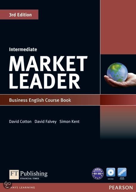 Market Leader 3rd Edition Intermediate Coursebook & DVD-Rom Pack