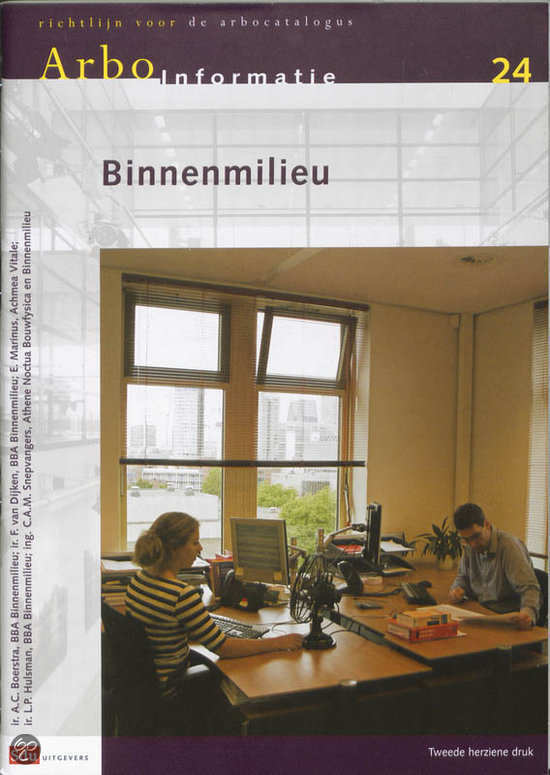 Samenvatting Binnenmilieu - Arboinformatieblad 24 - WPL2 