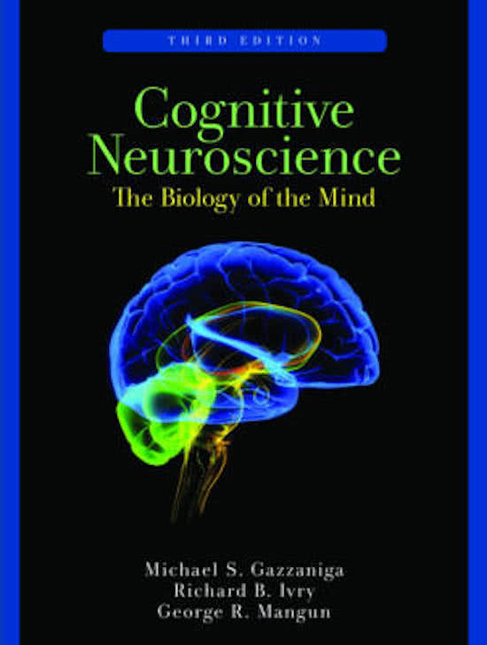 Samenvatting B&C 3: Cognitieve Neuropsychologie SOW-PSB3BC15N