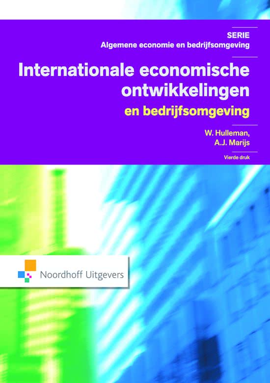 Samenvatting Internationale economische ontwikkelingen en bedrijfsomgeving