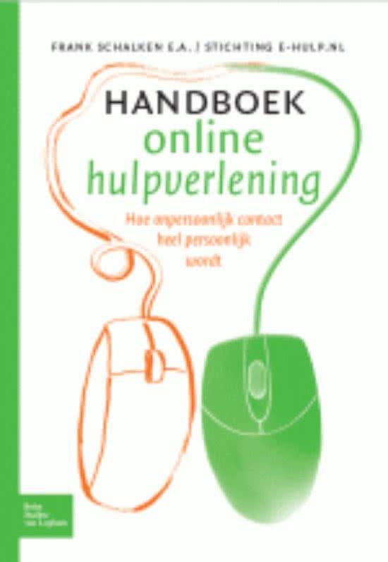 Handboek online hulpverlening H1-H4-H13-H15