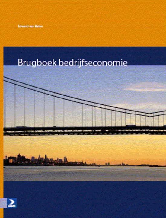 Finance (Brugboek bedrijfseconomie H2 t/m H20)