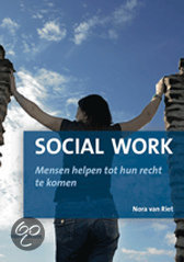 Social work. mensen helpen tot hun recht te komen