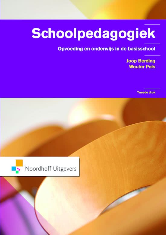 Samenvatting Schoolpedagogiek (2010) H1 t/m H8 en H14