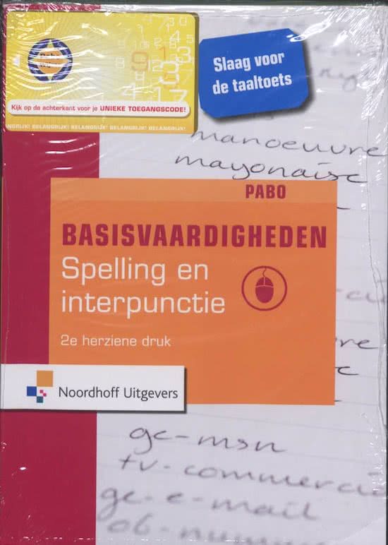 Basisvaardigheden - Spelling en interpunctie