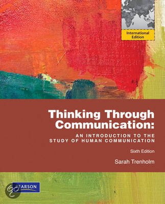 Thinking Through Communication Summary