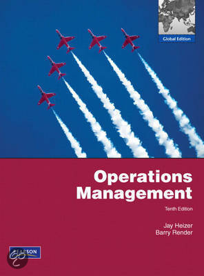 Operations Management - Jay Heizer en Barry Render