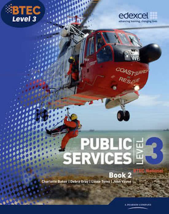 BTEC Level 3 National Public Services Student Book