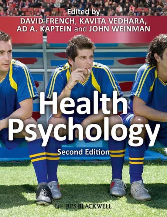 Inleiding Psychologie en Gezondheid