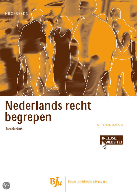 Dutch law understood ISBN 978â € 90Â € 8974â € 271A € 1 (orange with white book)