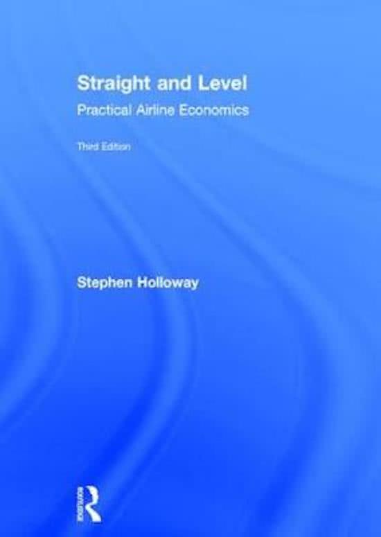 Samenvatting H5 - Straight And Level - Stephen Holloway