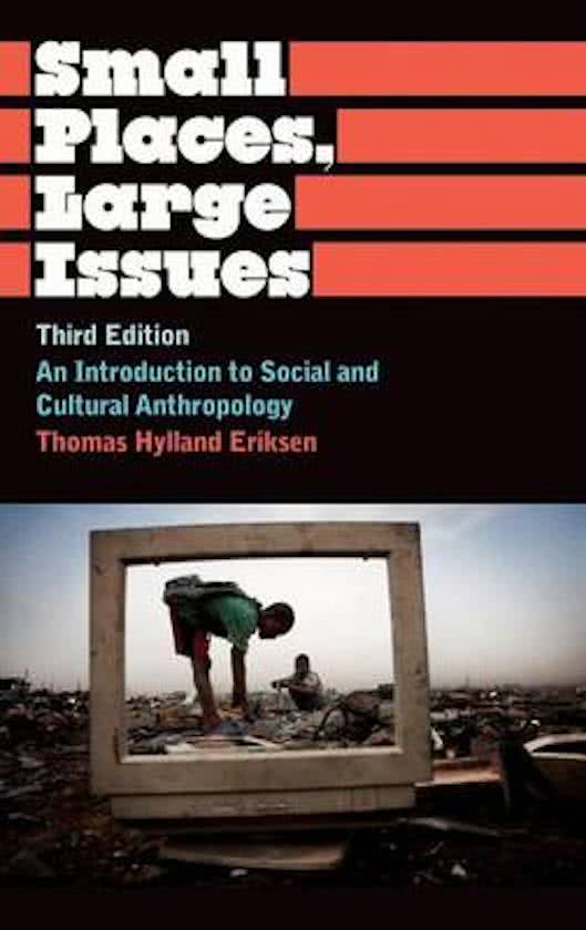 Summary of the book "Small Places, Large issues" (Eriksen) 