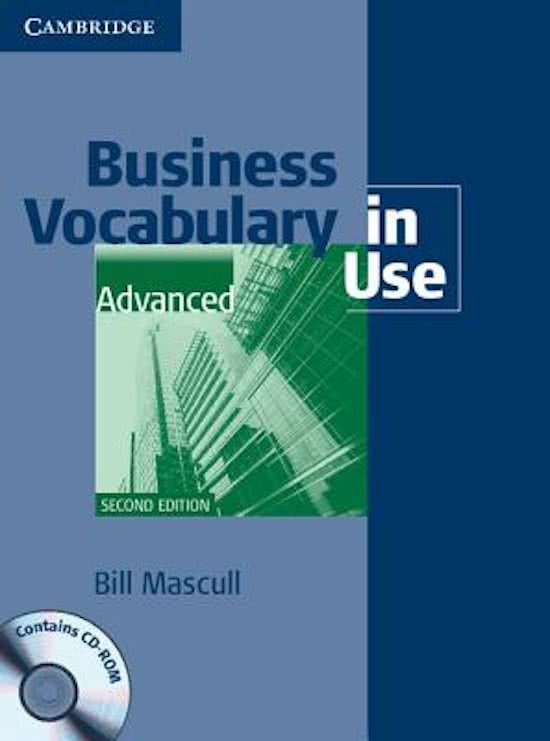 Business Vocabulary Word List; versie 2016 