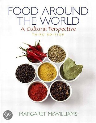 Food around the world - food cultures samenvatting