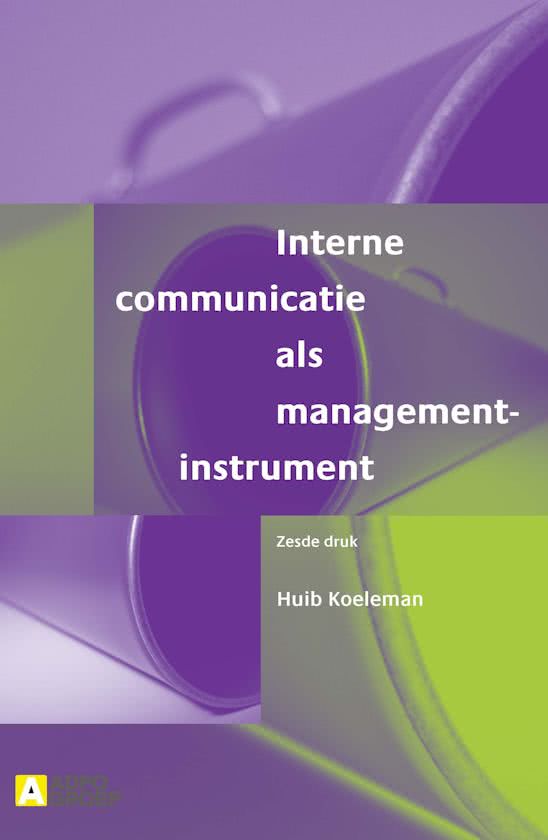 Summary internal communication as a management tool
