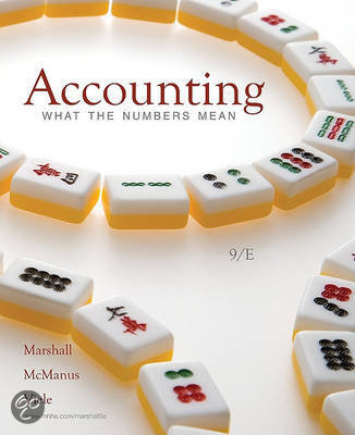 Samenvatting van Accounting: What the numbers mean 10th edition 
