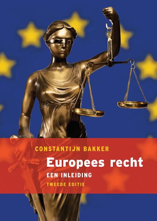 Samenvatting Europees recht