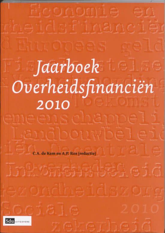 Jaarboek overheids Financieen 2010