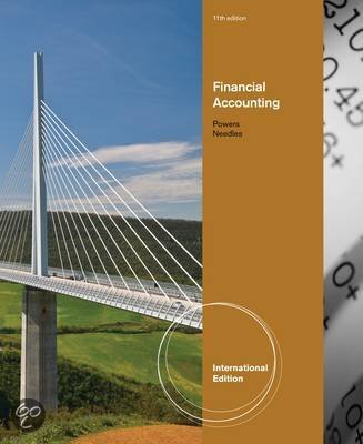 Financial Accounting&comma; International Edition &lpar;with IFRS&rpar;