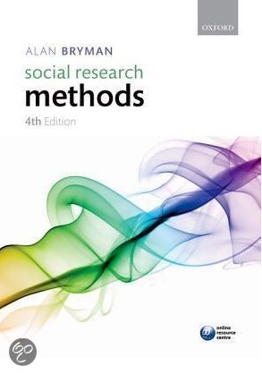Social Research Methods (A. Bryman) Ch 10-14   19
