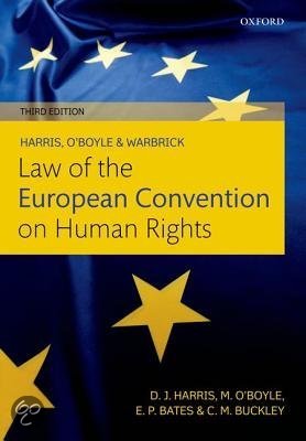 Harris, O\'Boyle, and Warbrick Law of the European Convention on Human Rights