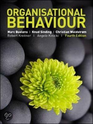 Summary Organisational Behaviour - Buelens