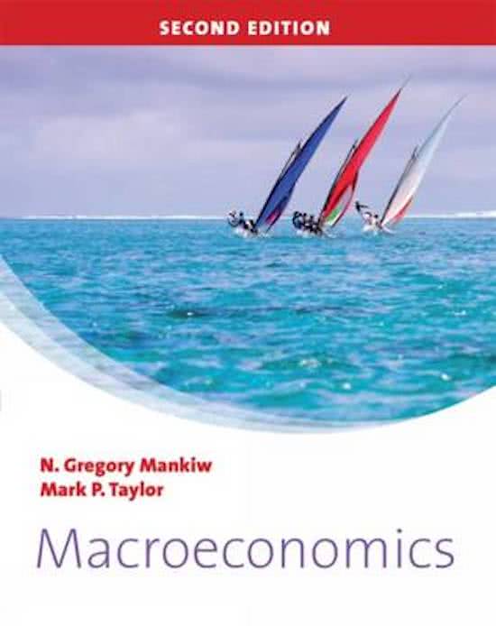 Ned. samenvatting Macroeconomics second edition mankiw