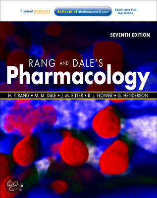 Rang & Dale's Pharmacology, 7th edition. Chapters 6,17,18,20,23,26,27,29,31,41