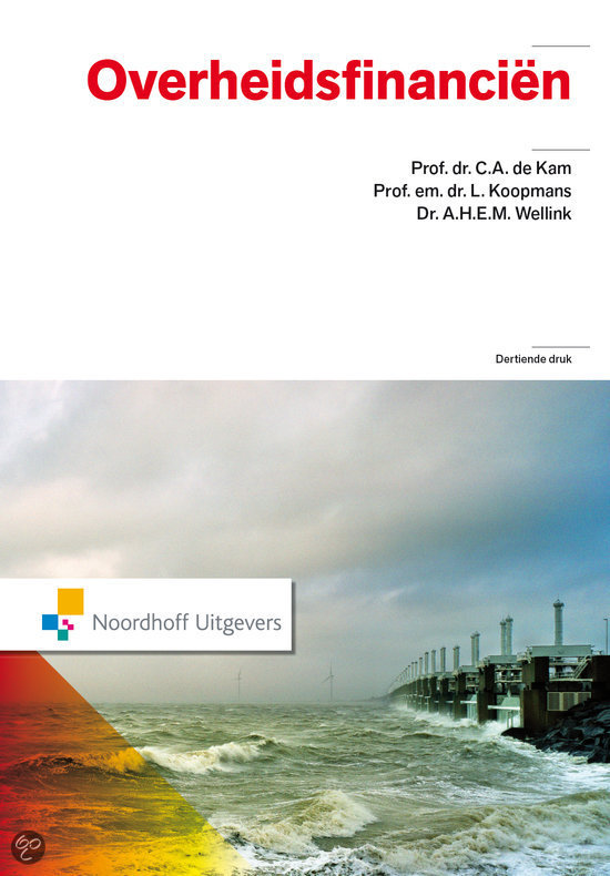 Overheidsfinancien - De Kam, Koopmans en Wellink, 2011, dertiende druk
