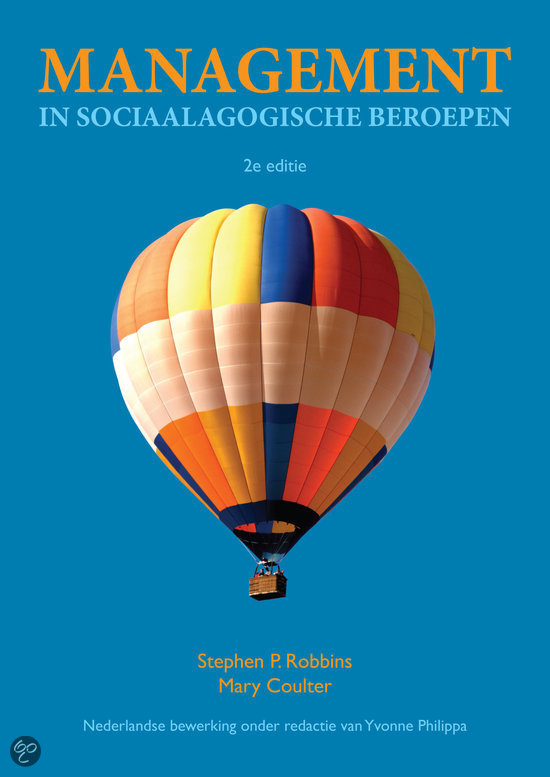 Social Work D&I Samenvatting Management in sociaalagogische beroepen, ISBN: 9789043019811  Management in sociaalagogische beroepen 