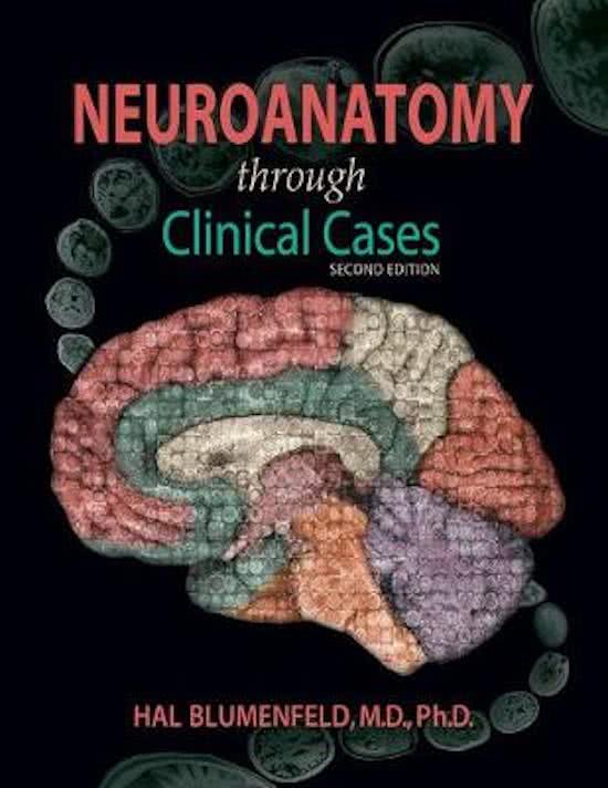 Samenvatting college 1 t/m 5 Medical Neuroscience & Neuroanatomy