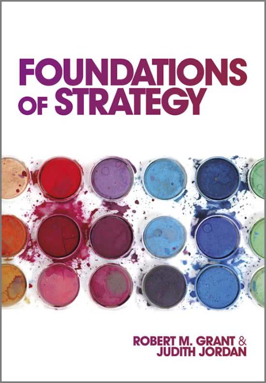 Foundations of Strategy, Grandt - Downloadable Solutions Manual (Revised)