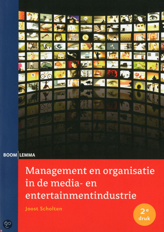 Management en organisatie in de media- en entertainmentindustrie