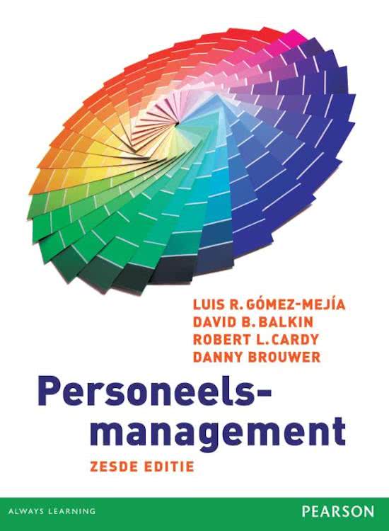 human resource management samenvatting boek
