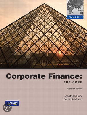 CORPORATE FINANCE EXAM CHAPTERS 1-5 QUESTIONS AND ANSWERS #4