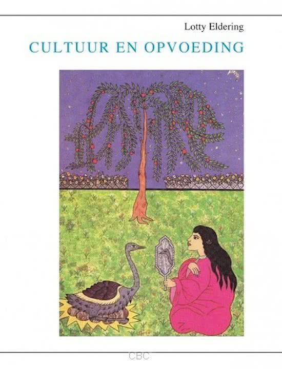 Samenvatting hele boek Cultuur en opvoeding - Lotty Elderling