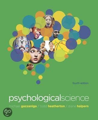 Psychological Science samenvatting